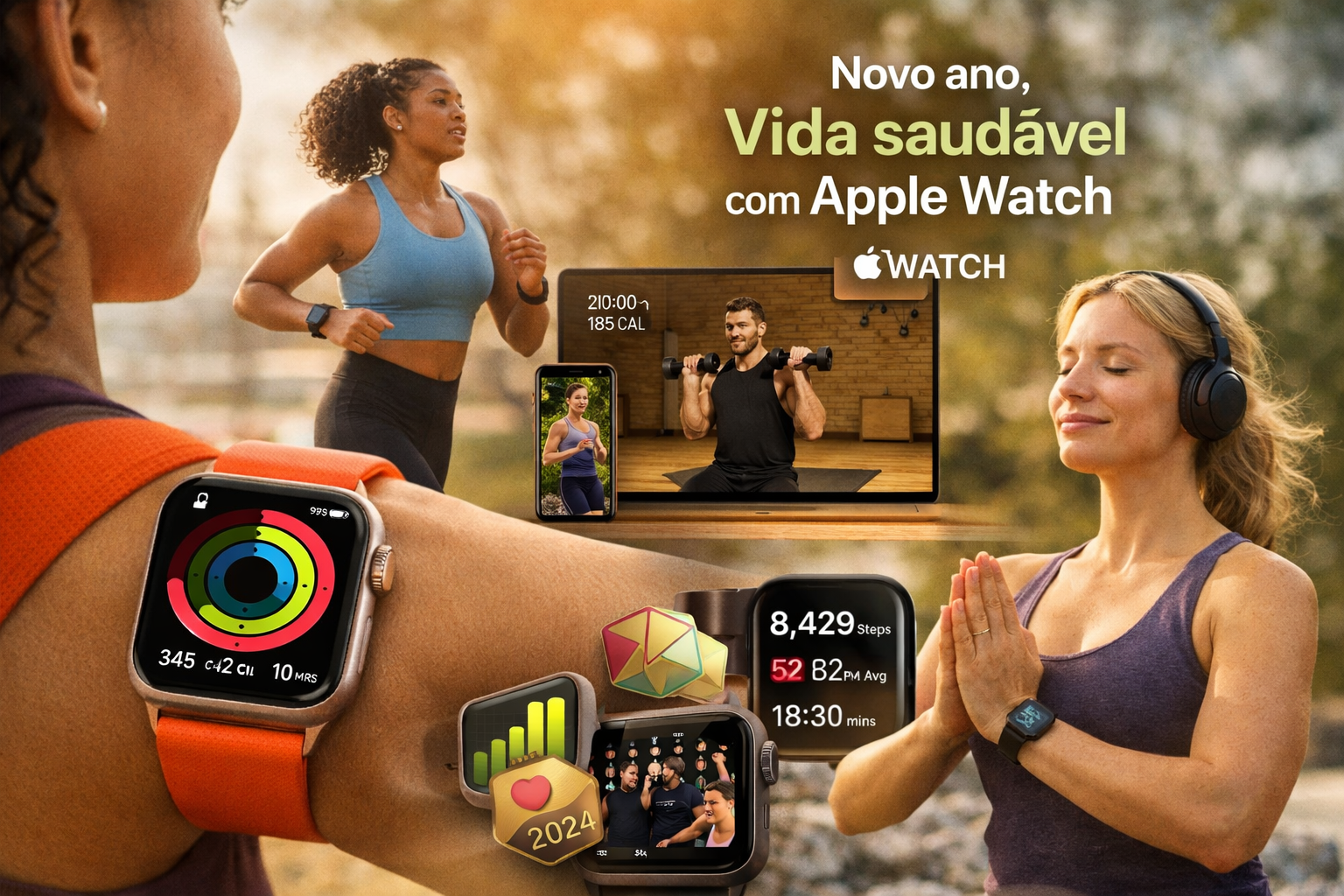Como o Apple Watch ajuda a vencer o sedentarismo e manter hábitos saudáveis em 2026