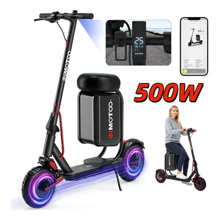 Patinete Elétrico Oimotoo 500w 40km/h C/assento Destacável Preto Star Wars