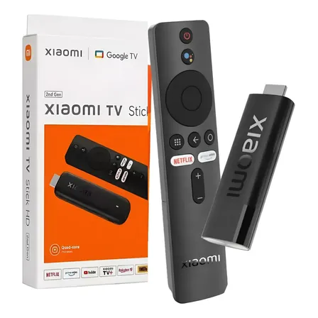 Xiaomi Mi Tv Stick 8gb De Televisão Full Hd Controle Por Voz Preto De Voz