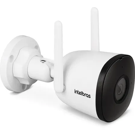 Câmera Inteligente Intelbras iM5SC con Wi-Fi Full HD color Branca