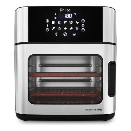 Fritadeira Air Fryer Philco PAF16A 4 Em 1 Painel Digital 16l