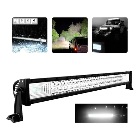 Farol Barra De Led 405w 80cm 4x4 Colheitadeira Muito + Forte