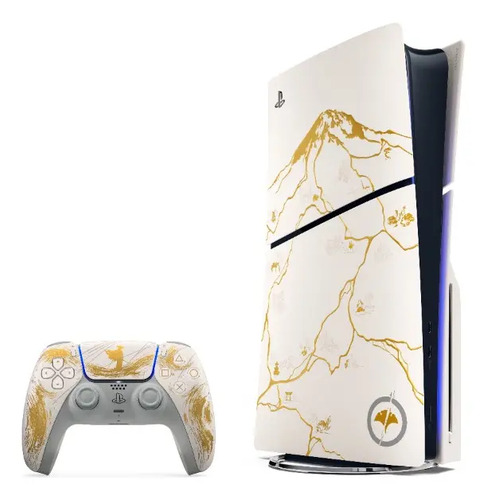 Console Ps5 Slim Standard de edição limitada + Ghost Of Yotei