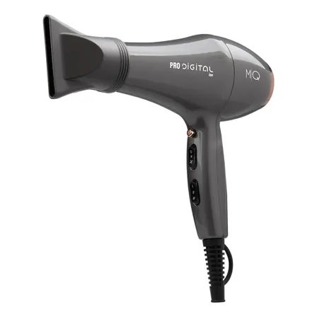 Secador De Cabelo Profissional Pro Digital Íon Cor Gray 2600w