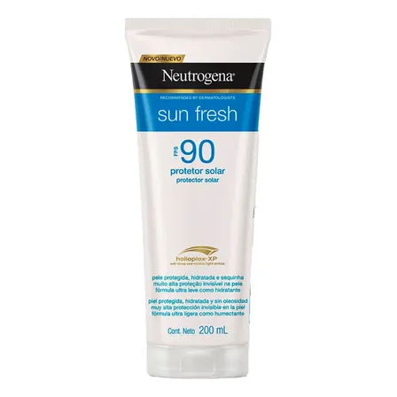 Protetor Solar Fps 90 Sun Fresh 200ml Neutrogena