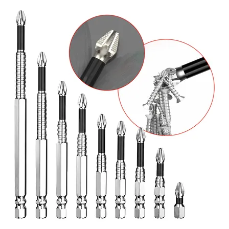 Pro Ponta Bits K5 Ph2 Impacto Imantado Aço Reforçado Forte Kit 9