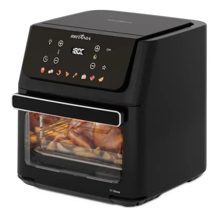 Air Fryer Oven Britânia 11L 8 Funções 1800W Painel Digital BAF11A
