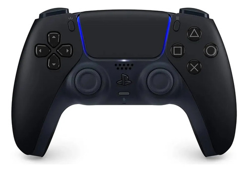 Joystick Ps5 sem fio Sony Playstation Dualsense Cfi-ZCT1 Midnight Black