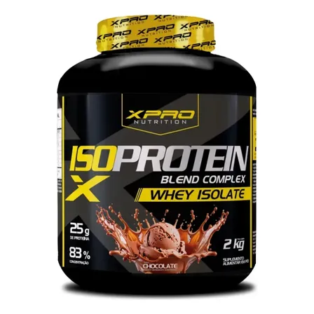 Whey Protein Iso Blend Complex 2kg de Chocolate Zero Açúcar - XPro Nutrition