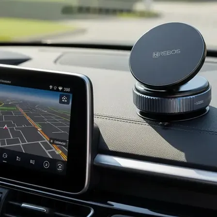 Suporte Celular Painel Carro Imã Magnético Forte Giro 360