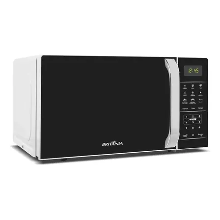 Micro-ondas Britânia Bmo23 De Preto 20l Branco