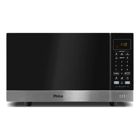 Micro-Ondas PMO30F Flat 28L Preto Espelhado Philco 220V