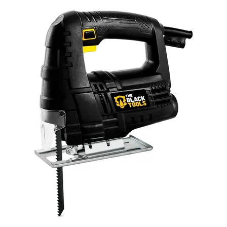Serra Tico Tico Profissional 500w 3000 Gpm Lâmina E Protetor Bst500 The Black Tools