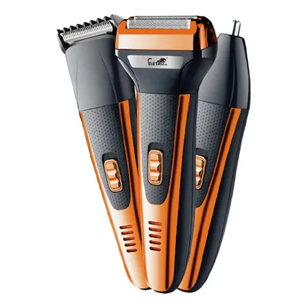 Maquina Barbear,aparelho De Barbear Eletrico Multifuncio Laranja 5v