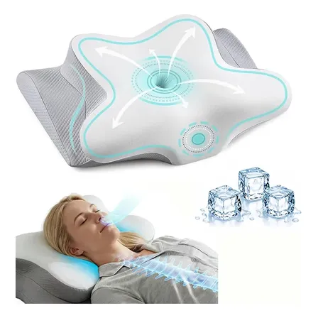 Melhores Travesseiro Anti Ronco E Apneia Ortopedico Cervical Cinza