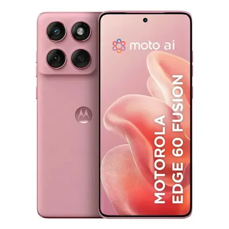 Smartphone Motorola Edge 60 Fusion 5g - 256gb 16gb (8gb Ram+8gb Ram Boost), 50mp Sony Ai Camera Ip68 Nfc - Rosa