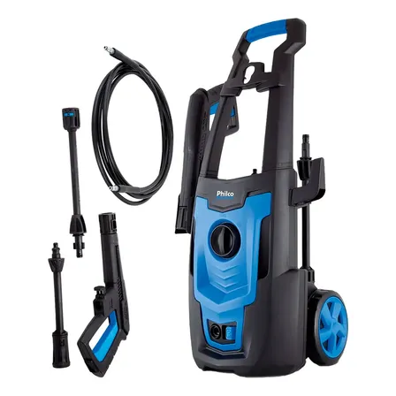 Lavadora de alta pressão Philco PLA3100 azul de 1800W com 2100psi de pressão máxima
