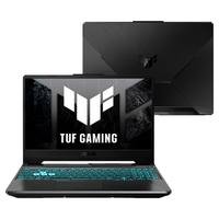 Notebook Gamer ASUS TUF Gaming A15, AMD RYZEN 7 7435HS, 8GB RAM, 512GB SSD, RTX 2050 KeepOS, 15,6" FHD, Preto Grafite - FA506NFR-HN069